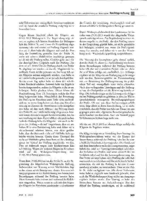Vorschauseite 2: Zur erneuten Zulassung zum praktischen Teil der staatlichen Prüfung zur Altenpflegerin