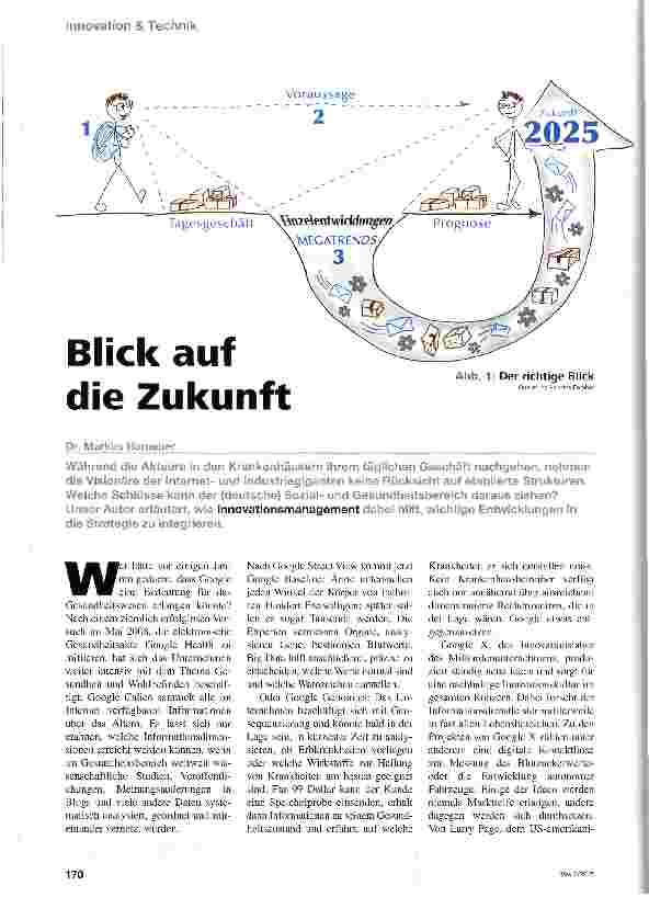 Vorschauseite 1: Blick auf die Zukunft