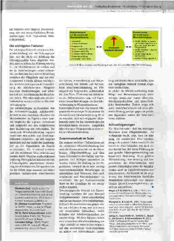 Vorschauseite 2: Erfolqsfaktor emotionale Mitarbeiterbindung