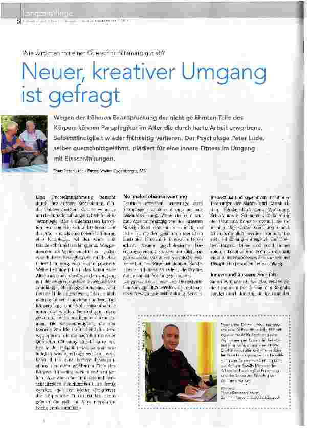Vorschauseite 1: Neuer, kreativer Umgang ist gefragt