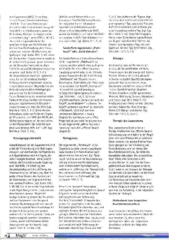 Vorschauseite 2: Versorgung eines Laparostoma mit Dünndarmfistel