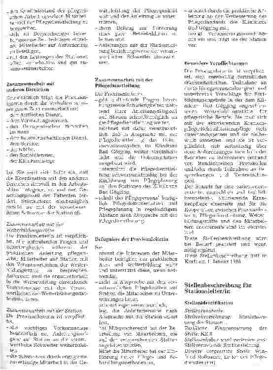 Vorschauseite 3: Die Stellenbeschreibung als Personalführungsinstrument