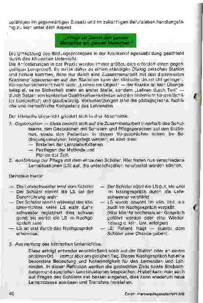 Vorschauseite 5: Ganzheitliche Pflege - Verwirklicht am klinischen Unterricht