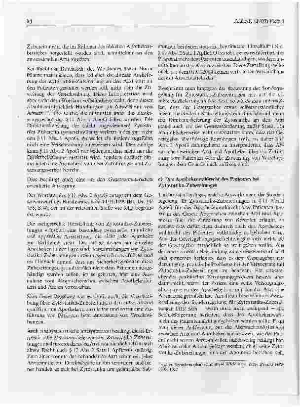 Vorschauseite 2: Die Kooperation zwischen Arzt und Apotheker