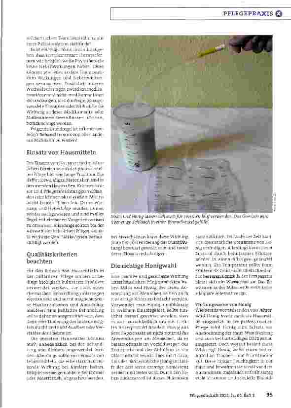 Vorschauseite 2: Die Allrounder Honig und Milch