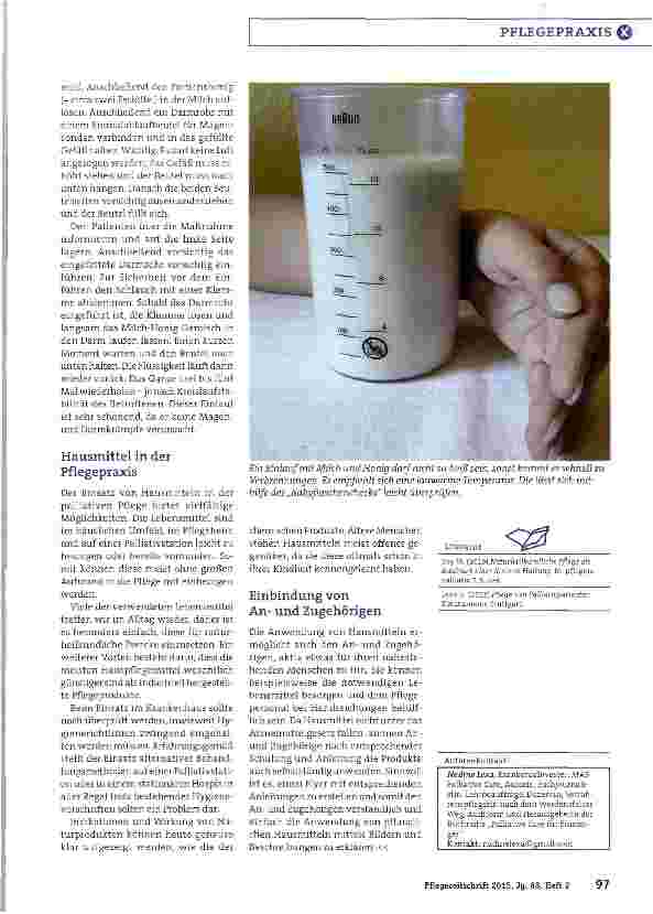 Vorschauseite 4: Die Allrounder Honig und Milch