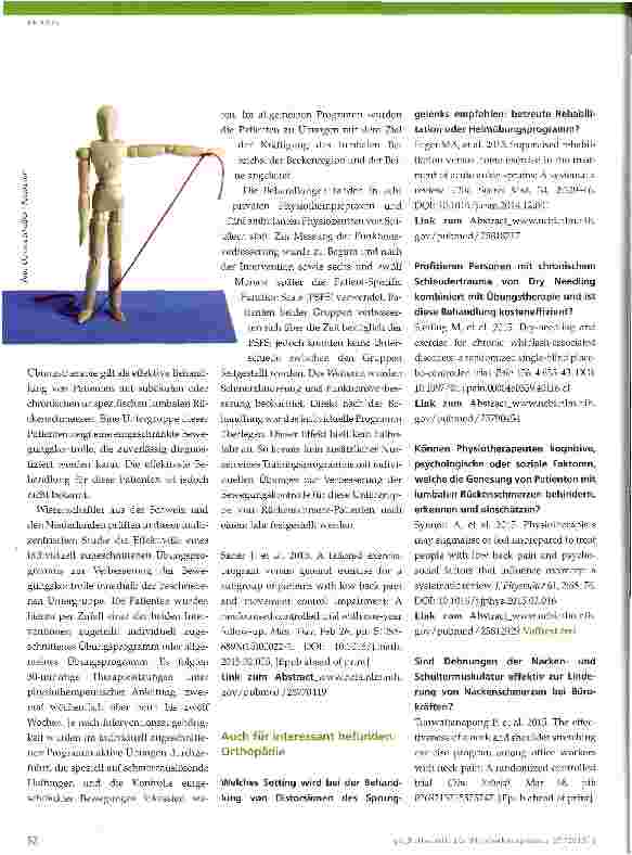 Vorschauseite 5: Evidenz-Update 5 2015