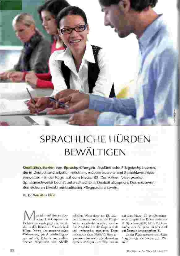 Vorschauseite 1: SPRACHLICHE HÜRDEN BEWÄLTIGEN