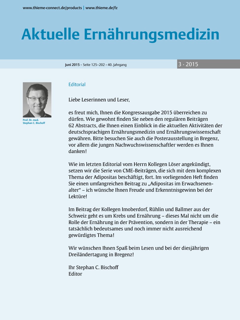 Vorschauseite 1: Editorial