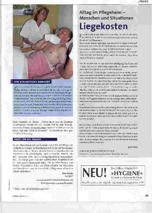 Vorschauseite 2: Erfahrungen mit Basaler Stimulation