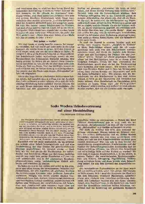 Vorschauseite 5: Der kranke Mensch als Inhalt und Ziel der Krankenpflege