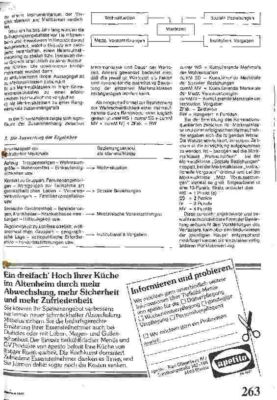 Vorschauseite 2: Rangwerte innerhalb des Heimaufnahmeverfahrens