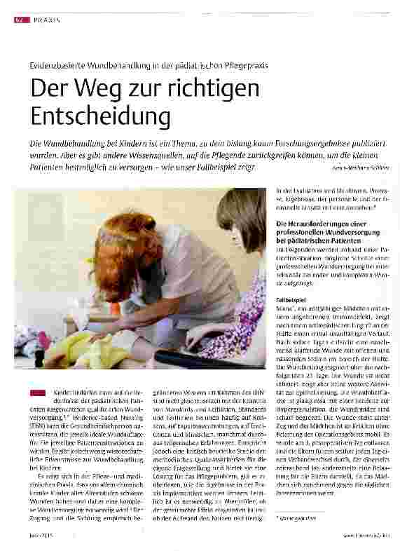 Vorschauseite 1: Der Weg zur richtigen Entscheidung