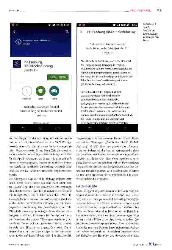 Vorschauseite 5: Die Bibliotheksführung als App