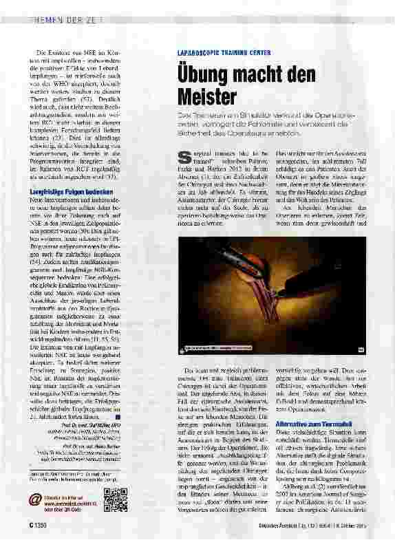 Vorschauseite 3: Unspezifische Effekte von Impfungen