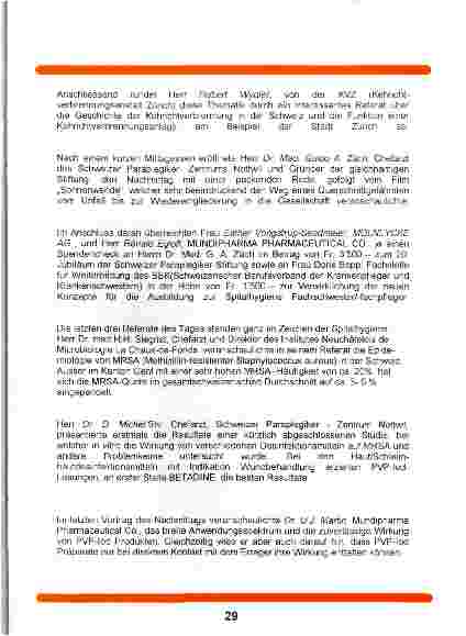 Vorschauseite 2: Symposium HiO in Nottwil