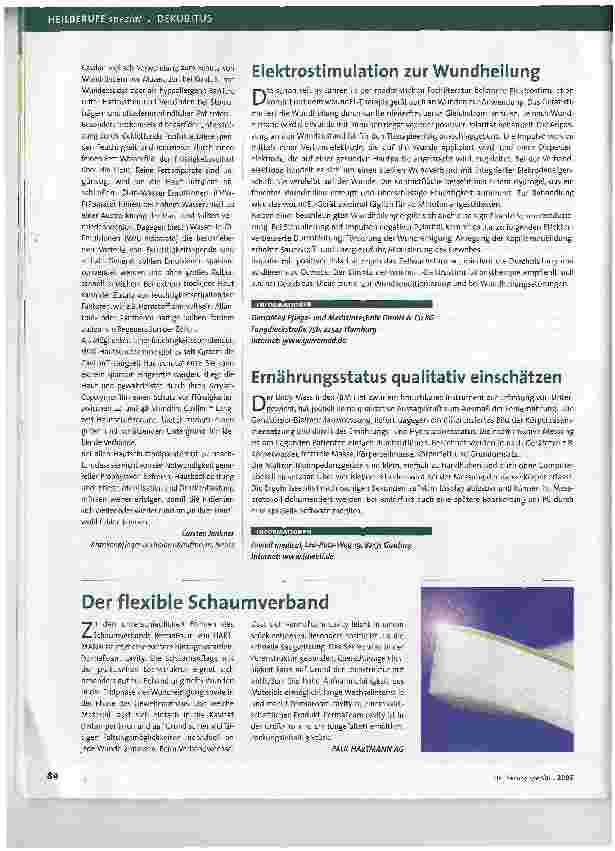 Vorschauseite 3: Von der Ganzwaschung zum Langzeit-HautschutzDifferenzierte Hautpflege und Hautschutz