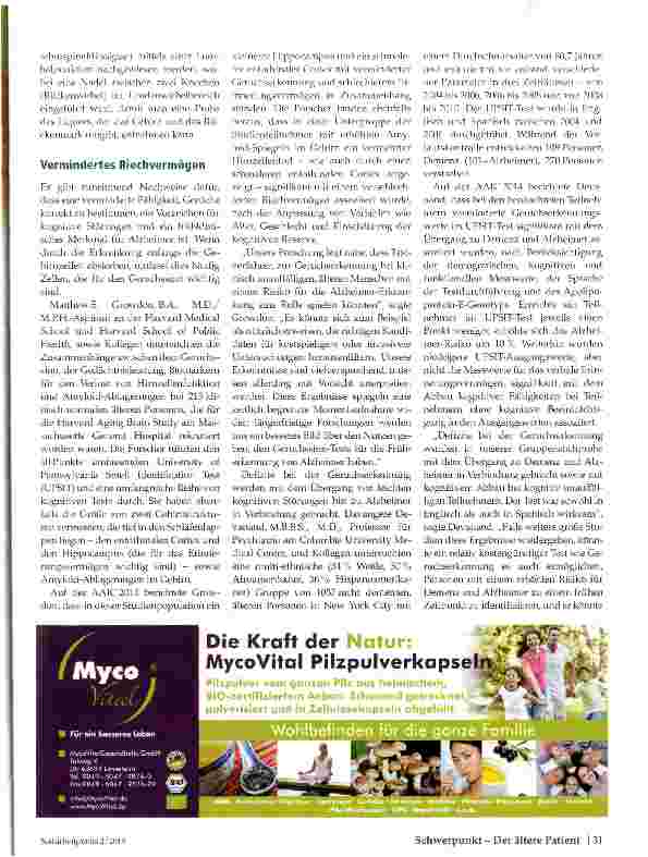 Vorschauseite 2: Alzheimer