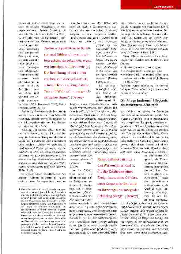 Vorschauseite 4: Kunst als Erfahrung
