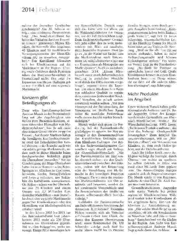 Vorschauseite 2: Wächter des Marktes