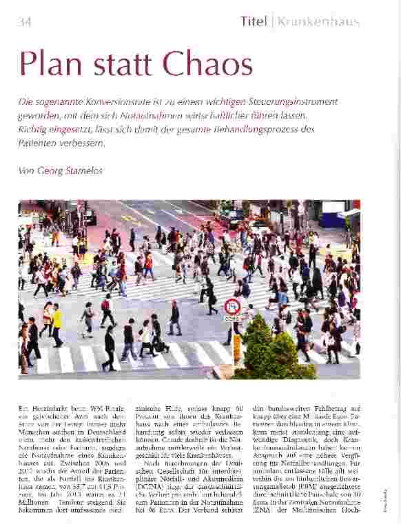 Vorschauseite 1: Plan statt Chaos