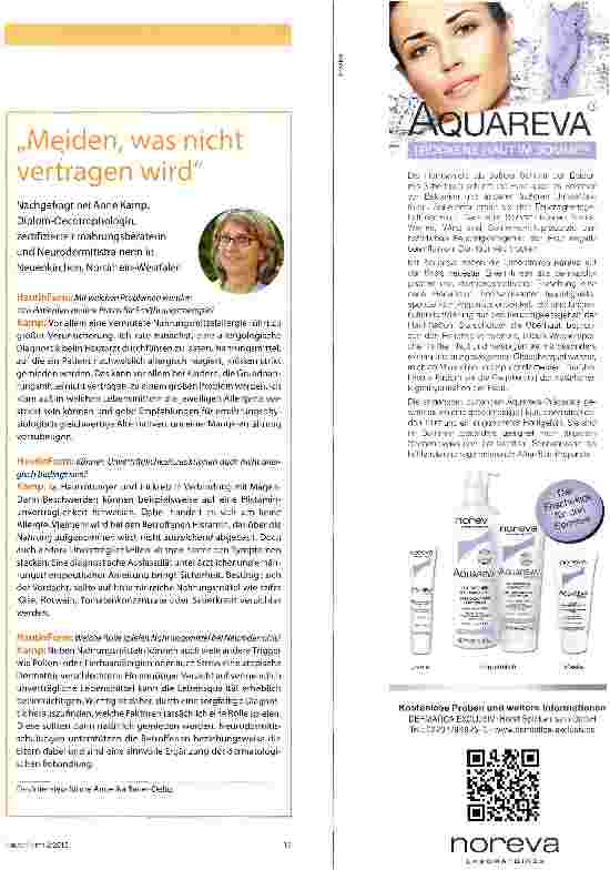 Vorschauseite 4: Was der Hautgesundheit dient und was ihr schadet