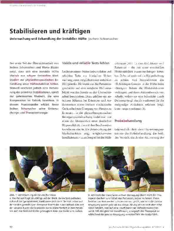 Vorschauseite 1: Stabilisieren und kräftigen
