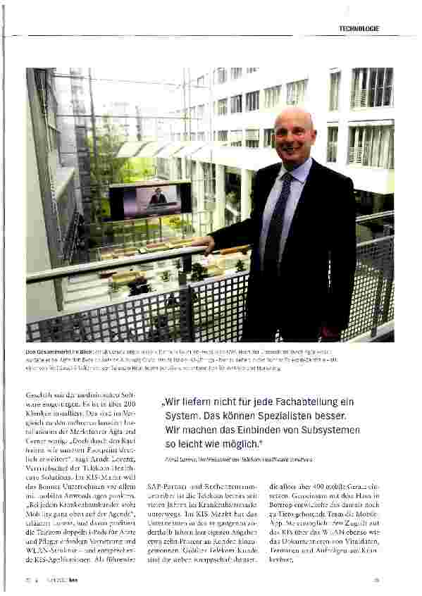 Vorschauseite 2: Dax-Konzern stürmt Health-IT