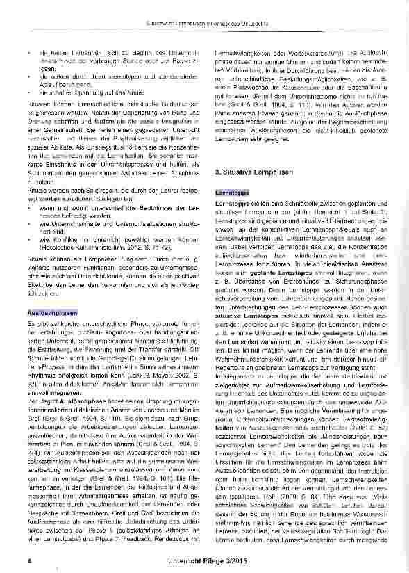 Vorschauseite 3: Lernpausen innerhalb des Unterrichts