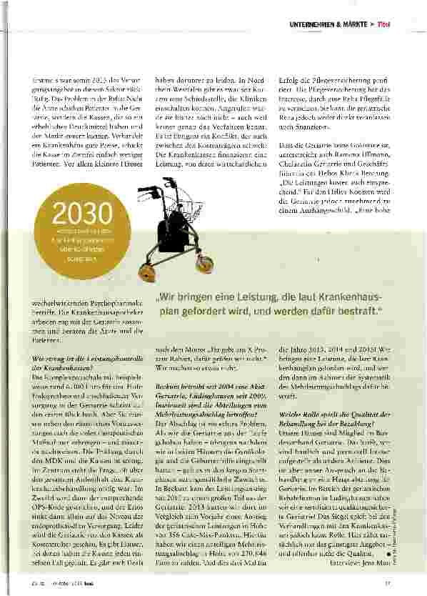 Vorschauseite 4: DAS GESCHAFT MIT DEN ALTEN