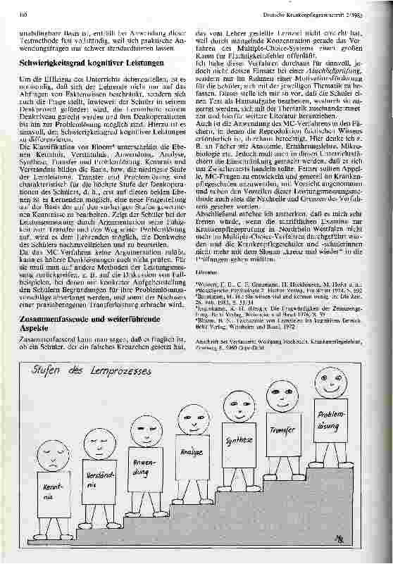 Vorschauseite 2: Multiple-Choice Tests Opjektive Notengebung - Wunsch oder Wirklichkeit