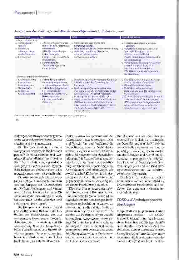 Vorschauseite 3: Ambulante Prozesse planmäßig prüfen