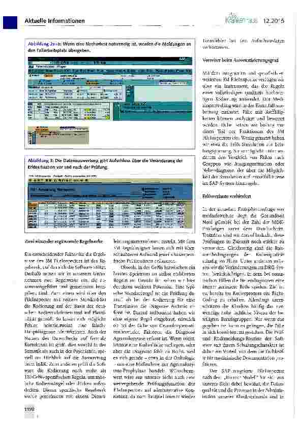 Vorschauseite 3: Erlössicherung: Integrierter Abrechnungsprozess mit automatisierten Routinen