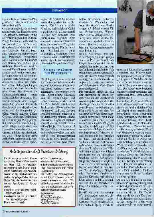 Vorschauseite 2: Pflege im Aufwind