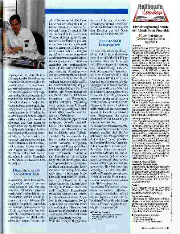 Vorschauseite 3: Pflege im Aufwind