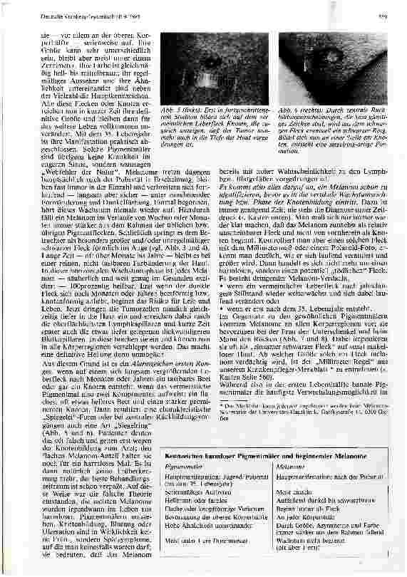 Vorschauseite 4: Früherkennung des malignen Melanoms