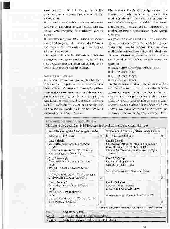 Vorschauseite 2: Unterernährung: sieben Spitäler ein Projekt