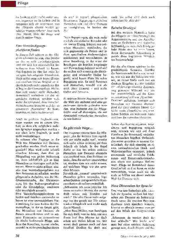 Vorschauseite 2: Wenn Sprache nicht mehr ankommt