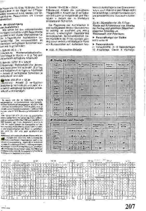 Vorschauseite 3: Bausteine zur Dienstplangestaltung /Aspekte der Personaleinsatzplanung im Pflegebereich, Teil 8, Muster-Dienstpläne für die 5-Tage-Woche