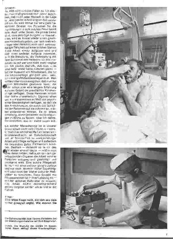 Vorschauseite 6: Das Institut für Anästhesiologie und Reanimation des Klinikums Mannheim