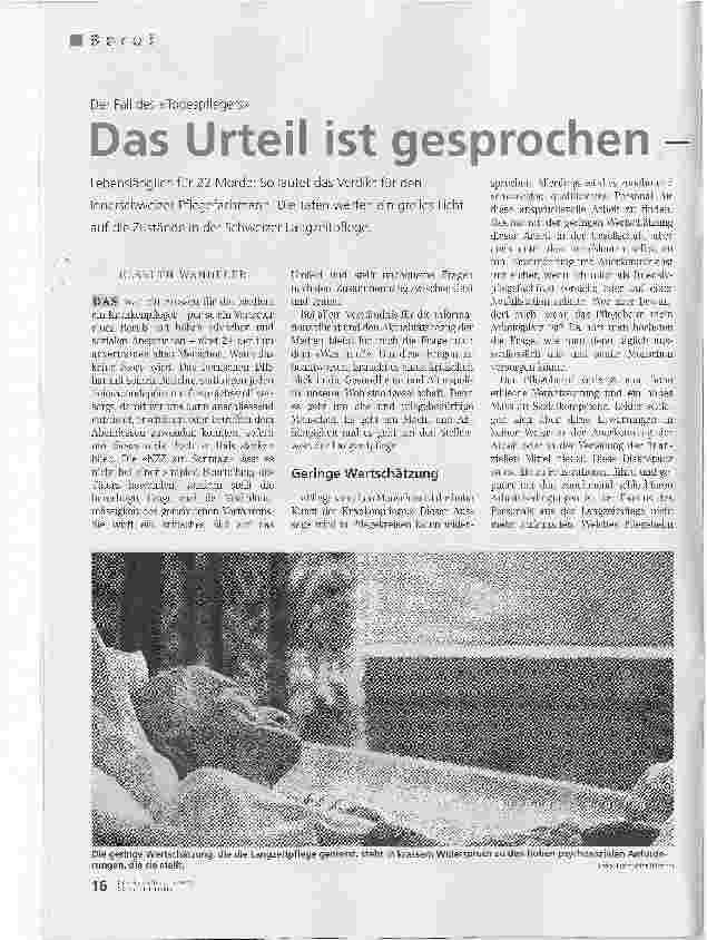 Vorschauseite 1: Das Urteil ist gesprochen