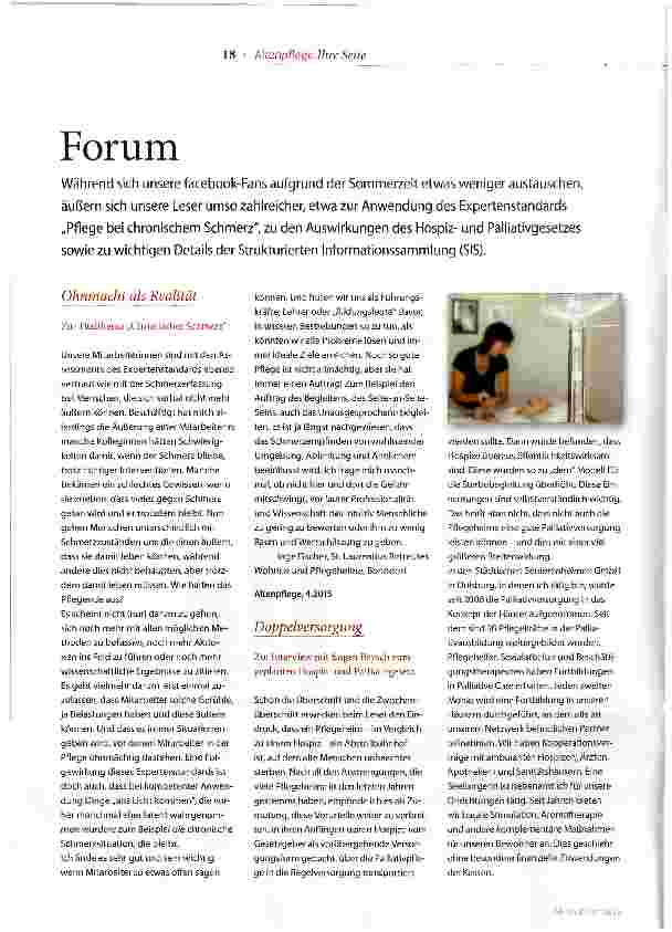 Vorschauseite 1: Forum