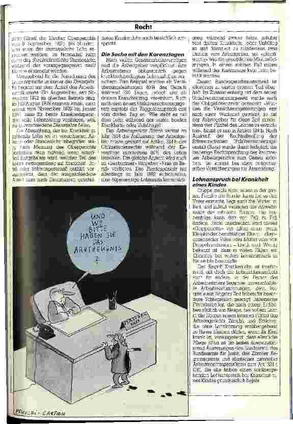 Vorschauseite 2: Krankheit und Arbeit im Konflikt