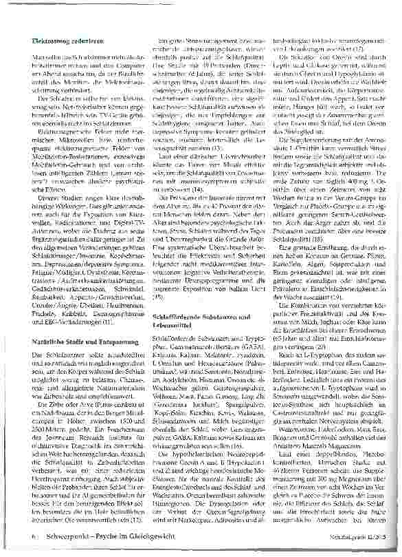 Vorschauseite 3: Schlafstörungen