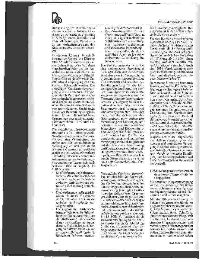 Vorschauseite 3: Vernetzung der ambulanten und stationären Versorgung aus rechtlicher Sicht