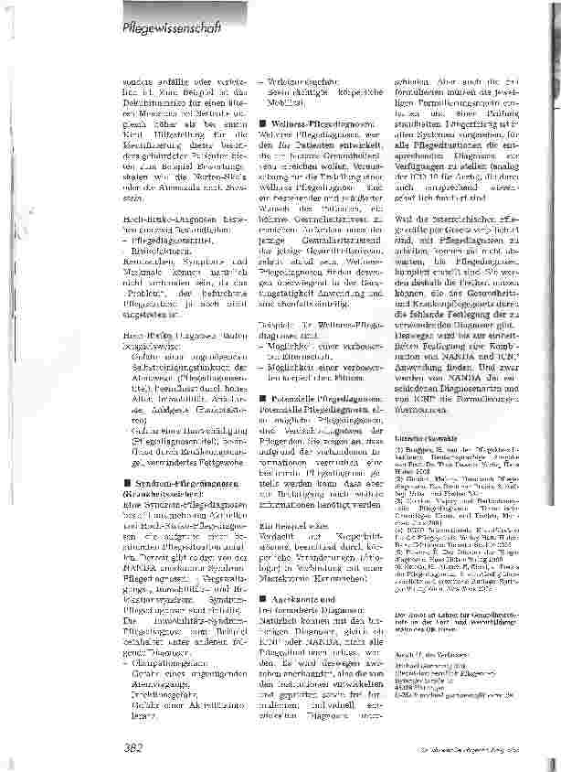 Vorschauseite 2: Vom Problem zur Pflegediagnose