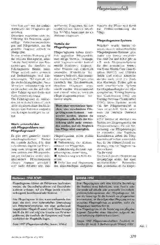 Vorschauseite 4: Vom Problem zur Pflegediagnose