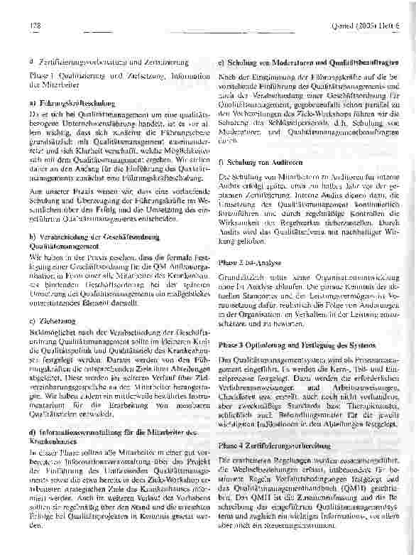 Vorschauseite 2: Welches ist die beste Methode -Qualitätsmanagement in der Praxis