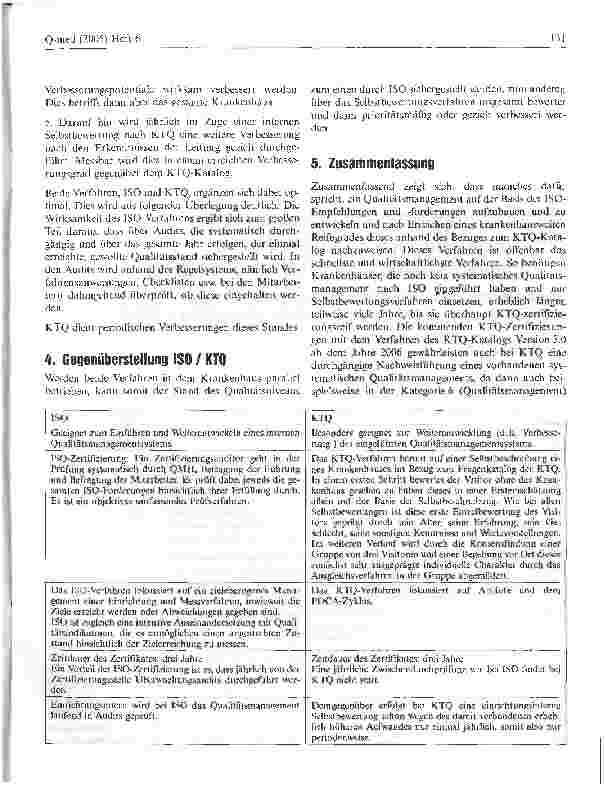 Vorschauseite 5: Welches ist die beste Methode -Qualitätsmanagement in der Praxis