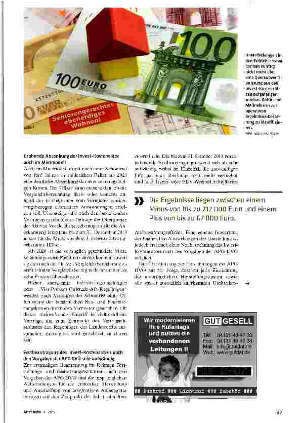Vorschauseite 2: Das Ergebnis kompensieren